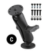 RAM Mounts Kits (size: C) RAM-103-D-238U